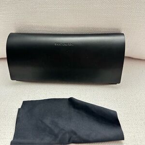 Saint Laurent Sleek Black Sunglasses Case